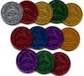 Aluminum Anniversary AA Medallions & Plastic AA Chips/tokens