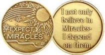 Expect Miracles Bronze Recovery Coin