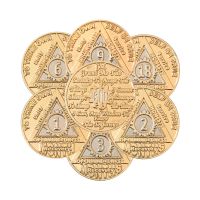Anniversary Months Sunlight of the Spirit Bi-plated AA Coin