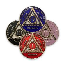 Anniversary Sunlight of the Spirit Tri-Plated AA Coins