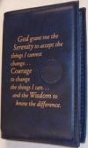 AA 12 and 12 Cover-Serenity Prayer & coin Holder