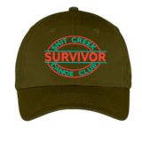 Sh_t Creek Canoe Club Survivor Hat-Olive