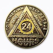 24 Hour Daily Reprieve Sunlight of the Spirit AA Coin