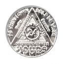 24 Hour Nickel Plated Sunlight of the Spirit AA coin